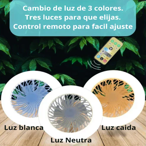 [COMPRA 1 LLÉVATE 2] DUOFLOW™ - Ventilación + Iluminación de LUJO en una sola solución