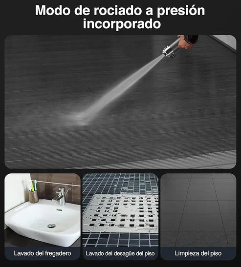 [COMPRA 1 LLÉVATE 2] - PressMax® Adiós Agua Sucia y Baja Presión - Alcachofa con Triple Filtro Profesional